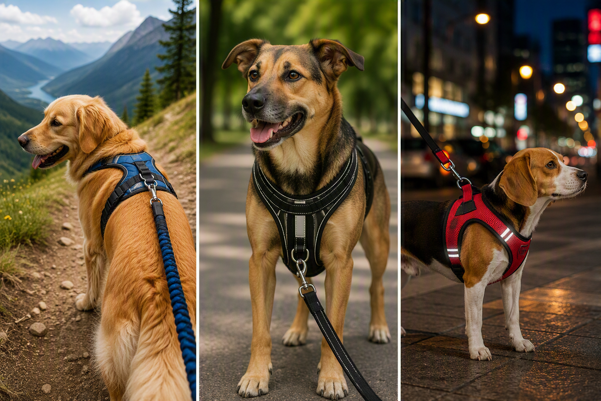 🐶 Guía para elegir el mejor arnés para tu perro: comodidad y seguridad en cada paseo