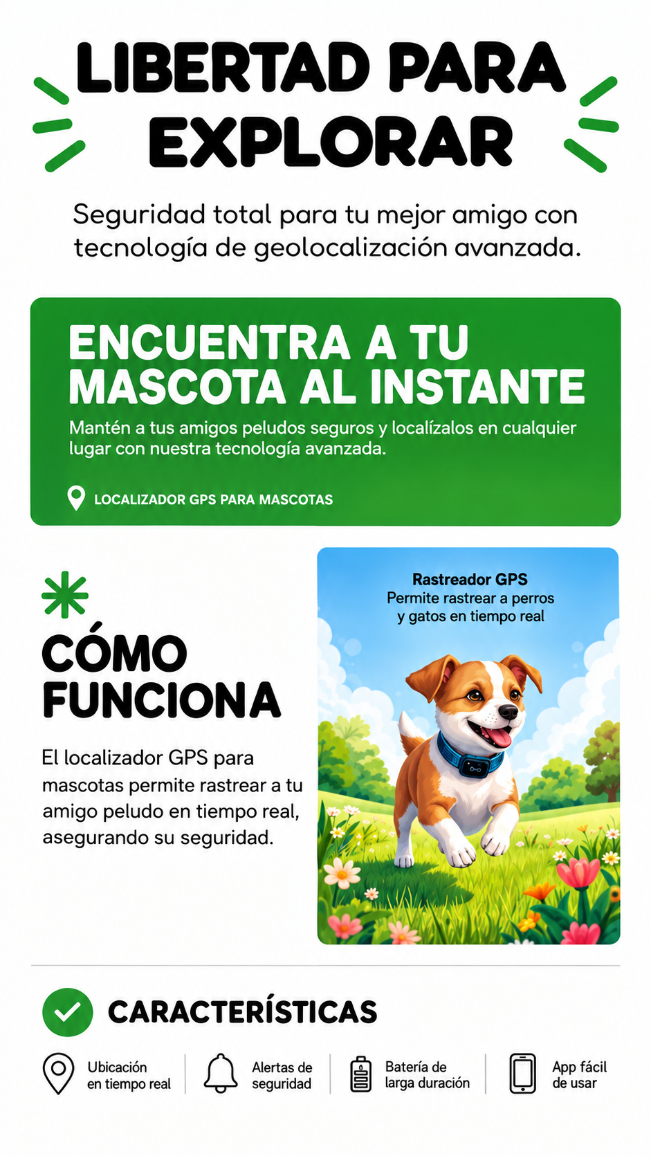 GPS Localizador de Mascotas